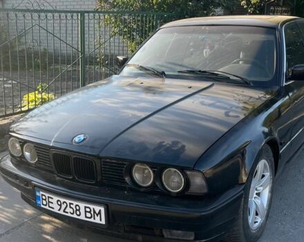 Черный БМВ 5 Серия, объемом двигателя 3 л и пробегом 3 тыс. км за 1700 $, фото 1 на Automoto.ua