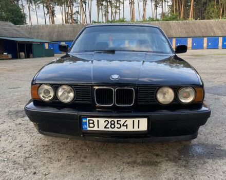 Чорний БМВ 5 Серія, об'ємом двигуна 2 л та пробігом 316 тис. км за 2999 $, фото 1 на Automoto.ua