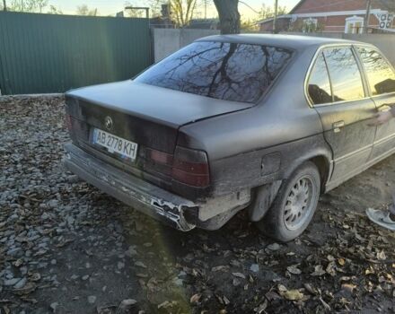 Черный БМВ 5 Серия, объемом двигателя 2.4 л и пробегом 334 тыс. км за 800 $, фото 2 на Automoto.ua