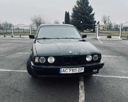 Черный БМВ 5 Серия, объемом двигателя 2 л и пробегом 450 тыс. км за 1420 $, фото 1 на Automoto.ua