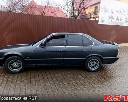 Черный БМВ 5 Серия, объемом двигателя 2.5 л и пробегом 270 тыс. км за 3200 $, фото 1 на Automoto.ua