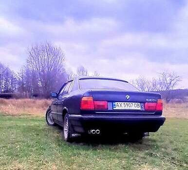 Черный БМВ 5 Серия, объемом двигателя 2 л и пробегом 462 тыс. км за 4250 $, фото 5 на Automoto.ua