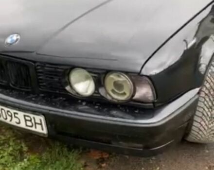 Черный БМВ 5 Серия, объемом двигателя 2 л и пробегом 111 тыс. км за 3000 $, фото 1 на Automoto.ua