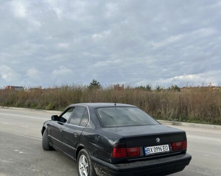 Черный БМВ 5 Серия, объемом двигателя 3 л и пробегом 350 тыс. км за 1849 $, фото 4 на Automoto.ua