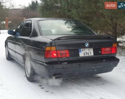 Черный БМВ 5 Серия, объемом двигателя 2 л и пробегом 375 тыс. км за 2900 $, фото 12 на Automoto.ua