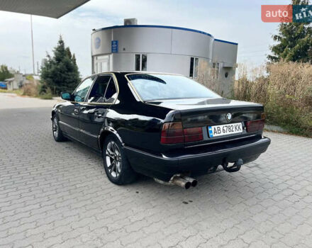 Черный БМВ 5 Серия, объемом двигателя 2.5 л и пробегом 350 тыс. км за 2350 $, фото 5 на Automoto.ua