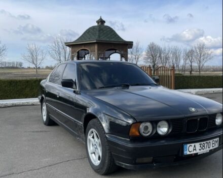 Черный БМВ 5 Серия, объемом двигателя 2 л и пробегом 344 тыс. км за 1200 $, фото 1 на Automoto.ua