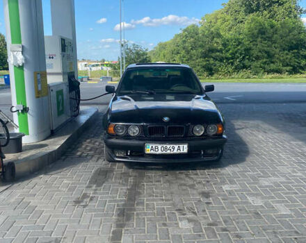 Черный БМВ 5 Серия, объемом двигателя 1.99 л и пробегом 330 тыс. км за 2500 $, фото 11 на Automoto.ua