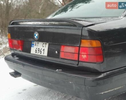 Черный БМВ 5 Серия, объемом двигателя 2 л и пробегом 570 тыс. км за 2900 $, фото 2 на Automoto.ua