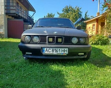 Черный БМВ 5 Серия, объемом двигателя 1.99 л и пробегом 430 тыс. км за 2750 $, фото 7 на Automoto.ua