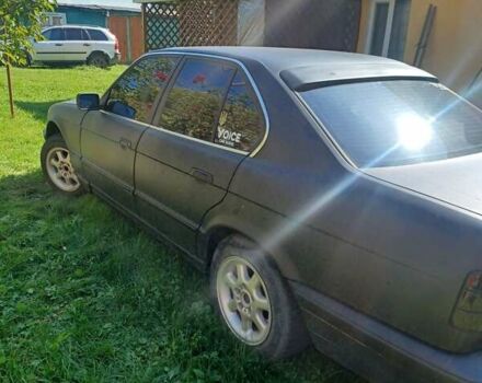 Черный БМВ 5 Серия, объемом двигателя 1.99 л и пробегом 430 тыс. км за 2750 $, фото 5 на Automoto.ua