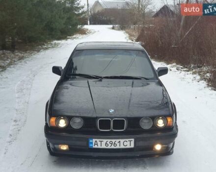 Черный БМВ 5 Серия, объемом двигателя 2 л и пробегом 375 тыс. км за 2900 $, фото 3 на Automoto.ua