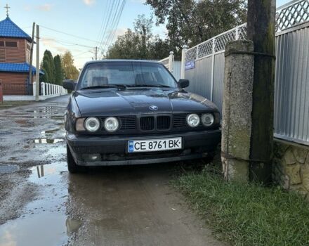 Черный БМВ 5 Серия, объемом двигателя 2.5 л и пробегом 400 тыс. км за 2200 $, фото 2 на Automoto.ua