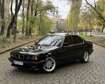 Черный БМВ 5 Серия, объемом двигателя 2.9 л и пробегом 147 тыс. км за 7500 $, фото 1 на Automoto.ua