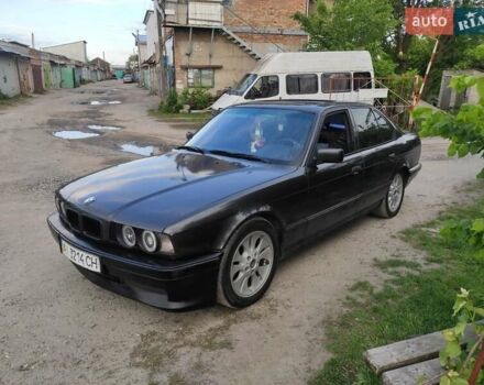 Чорний БМВ 5 Серія, об'ємом двигуна 1.99 л та пробігом 350 тис. км за 3500 $, фото 1 на Automoto.ua