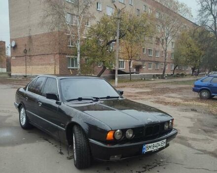 Черный БМВ 5 Серия, объемом двигателя 1.99 л и пробегом 502 тыс. км за 3700 $, фото 2 на Automoto.ua