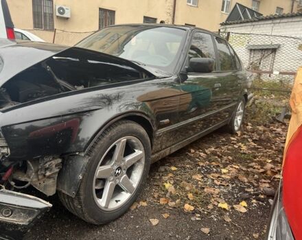 Черный БМВ 5 Серия, объемом двигателя 2.5 л и пробегом 460 тыс. км за 2360 $, фото 2 на Automoto.ua