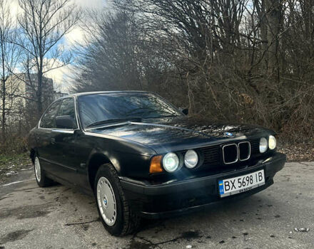 Черный БМВ 5 Серия, объемом двигателя 2.5 л и пробегом 400 тыс. км за 2900 $, фото 2 на Automoto.ua