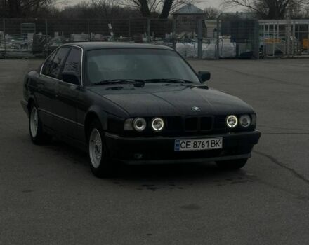 Черный БМВ 5 Серия, объемом двигателя 2.5 л и пробегом 400 тыс. км за 2200 $, фото 3 на Automoto.ua