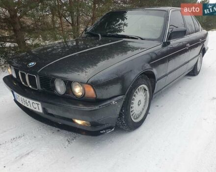 Черный БМВ 5 Серия, объемом двигателя 2 л и пробегом 570 тыс. км за 2900 $, фото 5 на Automoto.ua