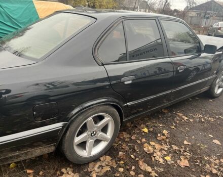 Черный БМВ 5 Серия, объемом двигателя 2.5 л и пробегом 460 тыс. км за 2360 $, фото 4 на Automoto.ua