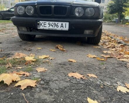 Черный БМВ 5 Серия, объемом двигателя 2 л и пробегом 250 тыс. км за 2700 $, фото 1 на Automoto.ua