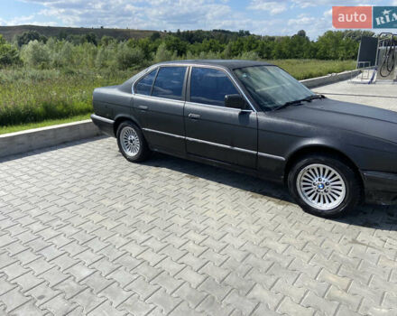 Черный БМВ 5 Серия, объемом двигателя 2.5 л и пробегом 200 тыс. км за 2800 $, фото 5 на Automoto.ua
