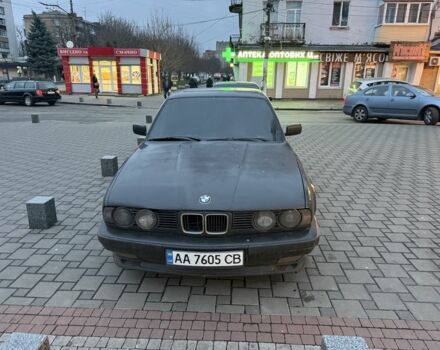 Черный БМВ 5 Серия, объемом двигателя 2.5 л и пробегом 123 тыс. км за 2300 $, фото 2 на Automoto.ua