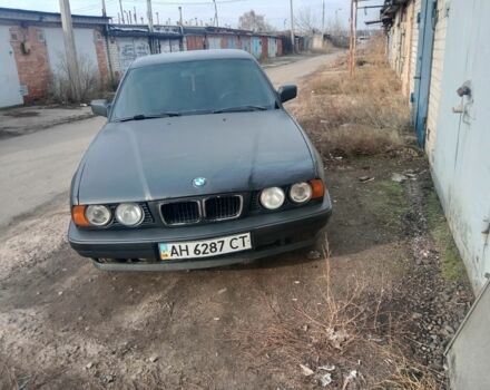 Черный БМВ 5 Серия, объемом двигателя 3.5 л и пробегом 495 тыс. км за 2400 $, фото 5 на Automoto.ua