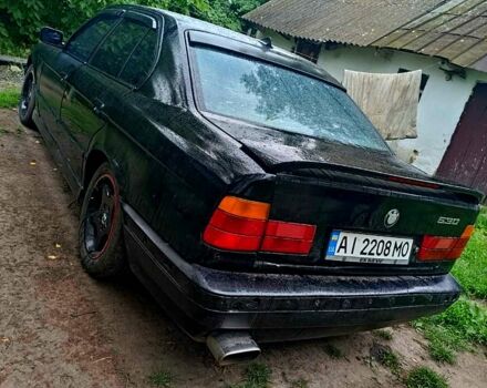 Чорний БМВ 5 Серія, об'ємом двигуна 2.5 л та пробігом 350 тис. км за 2140 $, фото 1 на Automoto.ua