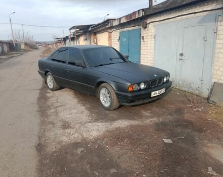 Черный БМВ 5 Серия, объемом двигателя 3.5 л и пробегом 495 тыс. км за 2400 $, фото 7 на Automoto.ua