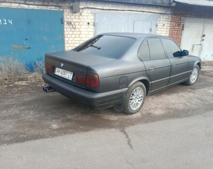 Черный БМВ 5 Серия, объемом двигателя 3.5 л и пробегом 495 тыс. км за 2400 $, фото 6 на Automoto.ua