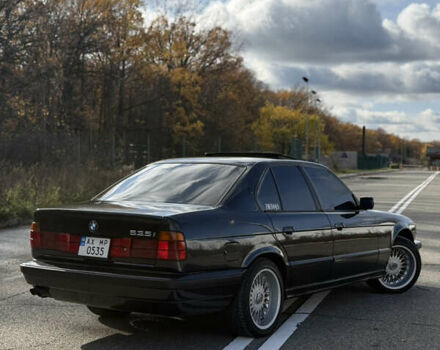 Черный БМВ 5 Серия, объемом двигателя 3.43 л и пробегом 480 тыс. км за 4900 $, фото 5 на Automoto.ua