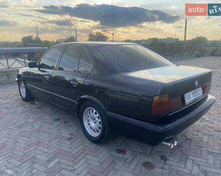 Черный БМВ 5 Серия, объемом двигателя 2.5 л и пробегом 445 тыс. км за 3300 $, фото 2 на Automoto.ua