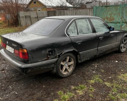 Черный БМВ 5 Серия, объемом двигателя 2 л и пробегом 352 тыс. км за 1600 $, фото 3 на Automoto.ua