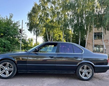 Черный БМВ 5 Серия, объемом двигателя 2.5 л и пробегом 406 тыс. км за 3499 $, фото 5 на Automoto.ua