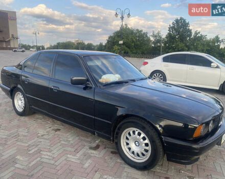 Черный БМВ 5 Серия, объемом двигателя 2.5 л и пробегом 445 тыс. км за 3300 $, фото 4 на Automoto.ua