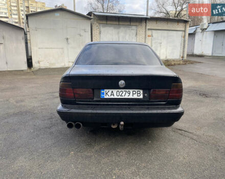 Черный БМВ 5 Серия, объемом двигателя 1.99 л и пробегом 380 тыс. км за 2100 $, фото 9 на Automoto.ua