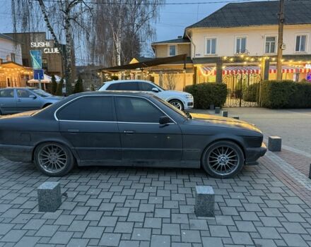 Черный БМВ 5 Серия, объемом двигателя 2.5 л и пробегом 123 тыс. км за 2300 $, фото 3 на Automoto.ua