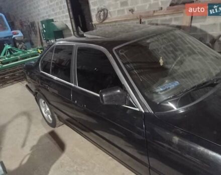 Черный БМВ 5 Серия, объемом двигателя 1.99 л и пробегом 380 тыс. км за 3950 $, фото 7 на Automoto.ua