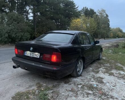 Черный БМВ 5 Серия, объемом двигателя 2.5 л и пробегом 400 тыс. км за 3500 $, фото 2 на Automoto.ua