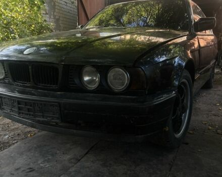 Черный БМВ 5 Серия, объемом двигателя 2.5 л и пробегом 100 тыс. км за 1190 $, фото 1 на Automoto.ua