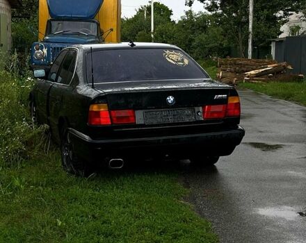 Черный БМВ 5 Серия, объемом двигателя 2.5 л и пробегом 170 тыс. км за 1190 $, фото 1 на Automoto.ua