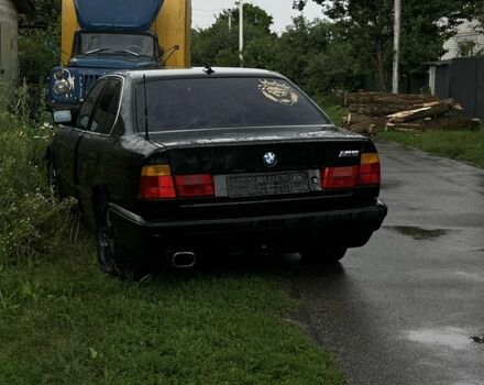 Черный БМВ 5 Серия, объемом двигателя 2.5 л и пробегом 100 тыс. км за 1190 $, фото 3 на Automoto.ua
