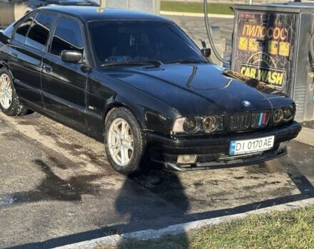 Чорний БМВ 5 Серія, об'ємом двигуна 2 л та пробігом 300 тис. км за 3500 $, фото 3 на Automoto.ua