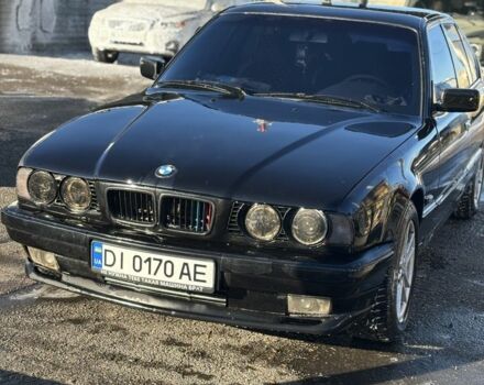 Чорний БМВ 5 Серія, об'ємом двигуна 2 л та пробігом 300 тис. км за 3500 $, фото 2 на Automoto.ua