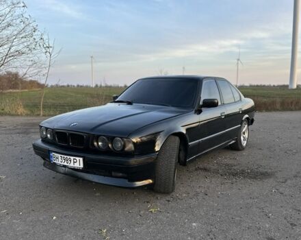 Черный БМВ 5 Серия, объемом двигателя 2.5 л и пробегом 300 тыс. км за 2450 $, фото 1 на Automoto.ua