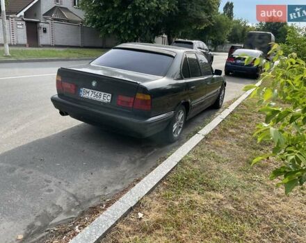Чорний БМВ 5 Серія, об'ємом двигуна 2 л та пробігом 100 тис. км за 3500 $, фото 5 на Automoto.ua