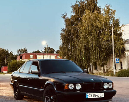 Черный БМВ 5 Серия, объемом двигателя 2 л и пробегом 350 тыс. км за 3450 $, фото 14 на Automoto.ua