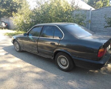 Черный БМВ 5 Серия, объемом двигателя 2 л и пробегом 550 тыс. км за 1500 $, фото 2 на Automoto.ua